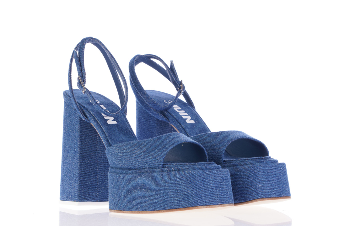 3JUIN Sandale 323SC010/23 BLUE — foto 2