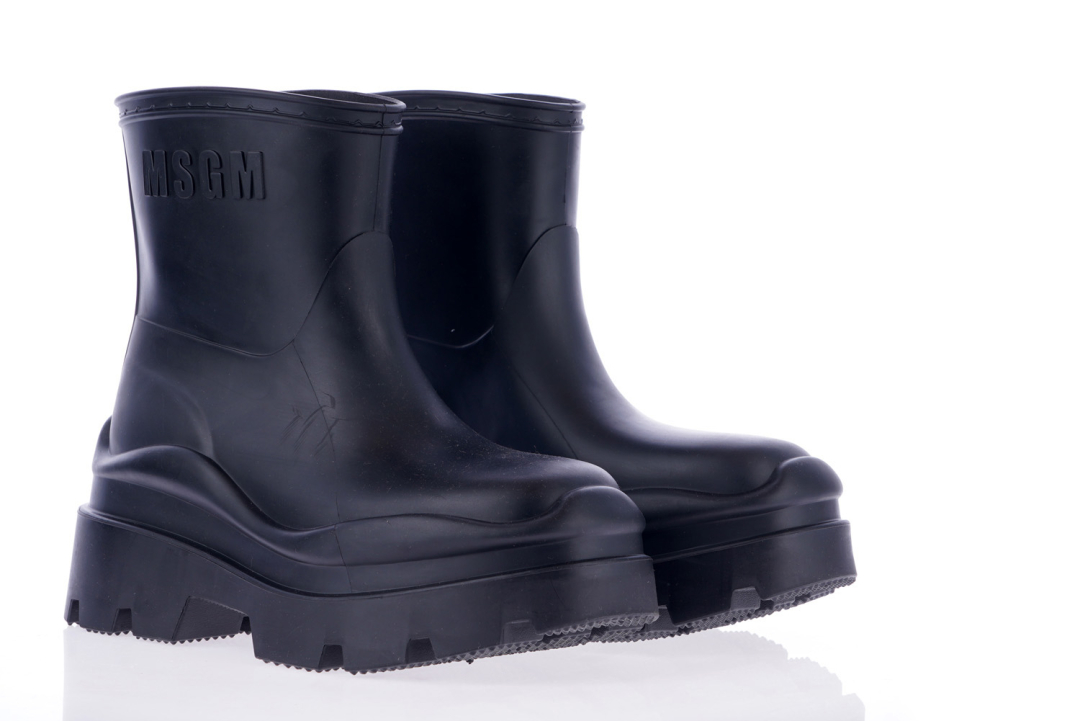 MSGM Čizme MDS101406 BLACK — foto 2