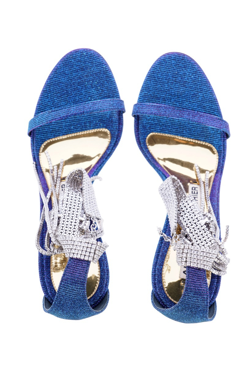 ALEXANDRE VAUTHIER Sandale AVE2002-010 BLU — foto 4