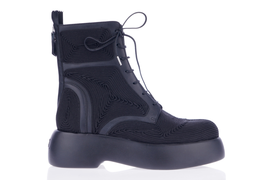 AGL Čizme D772525PG NANCY CORNELY HIGH NERO — glavna fotografija