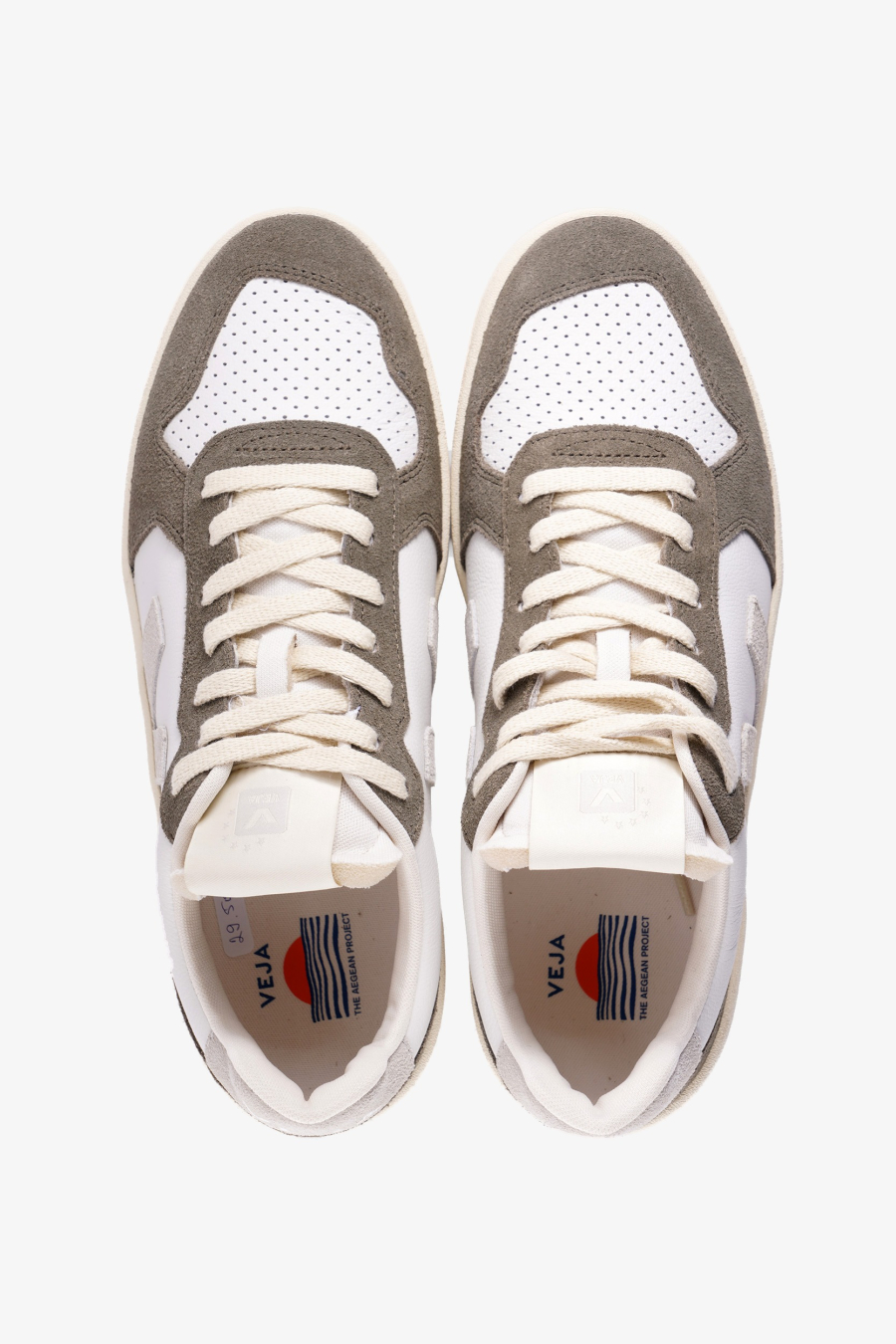 VEJA Patike VE3321697 V-90 WHITE_NATURAL_KAKI — foto 4