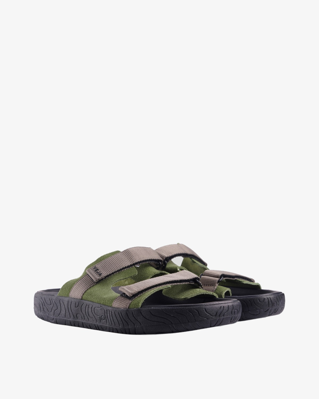 VEJA Papuče AP3221037B Arpoador MILITAR_KAKI_BLACK — foto 2