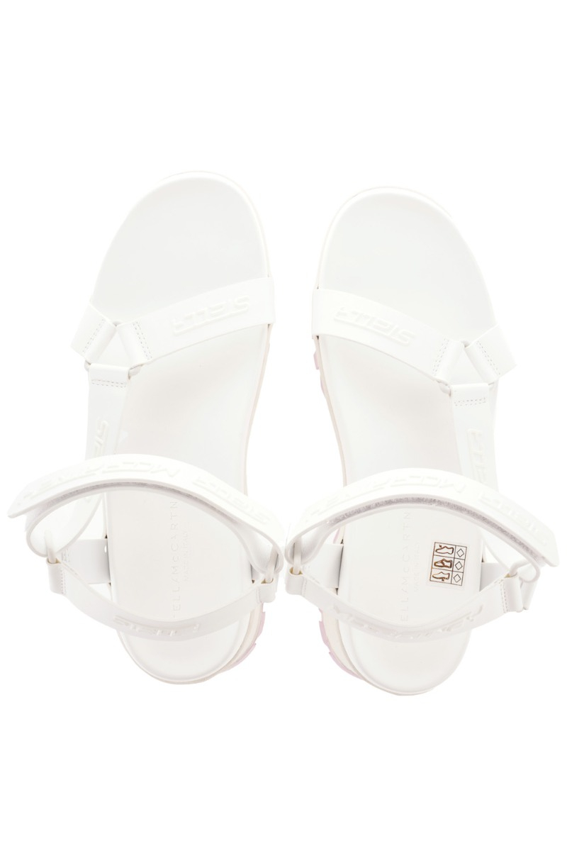 STELLA MCCARTNEY Sandale 810009/22 WHITE — foto 4