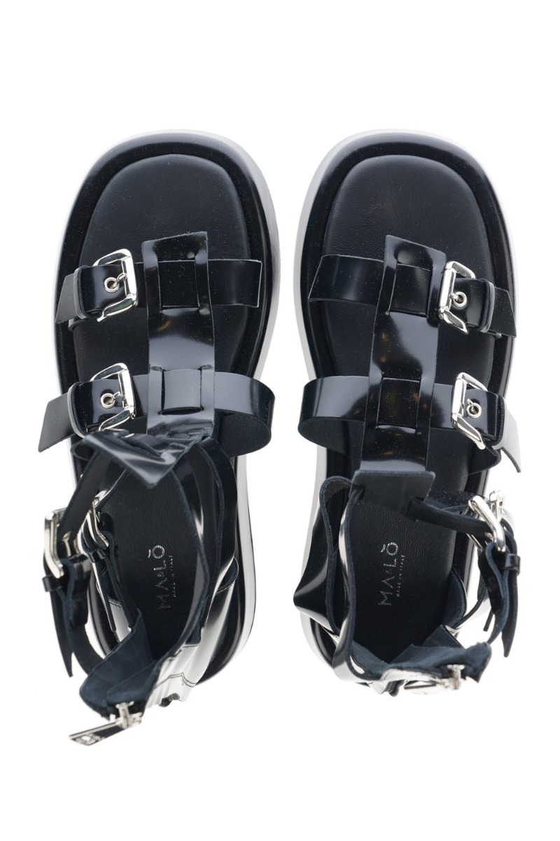MA&LO Sandale ML9846/22 BLACK — foto 4