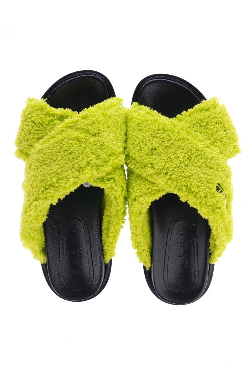MARNI Papuče FBMS015501/23 YELLOW — foto 4
