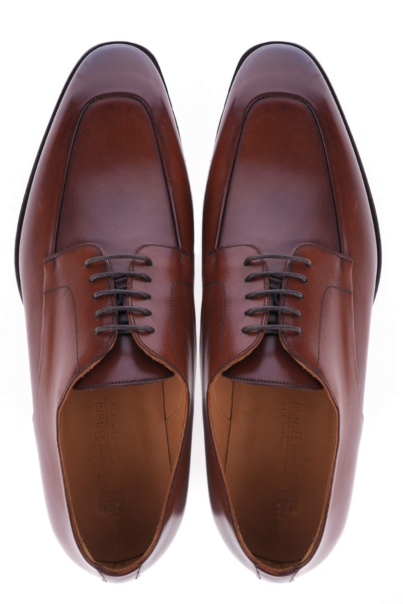 LUCA BOSSI Cipele 2538/23 parma tek cognac — foto 4