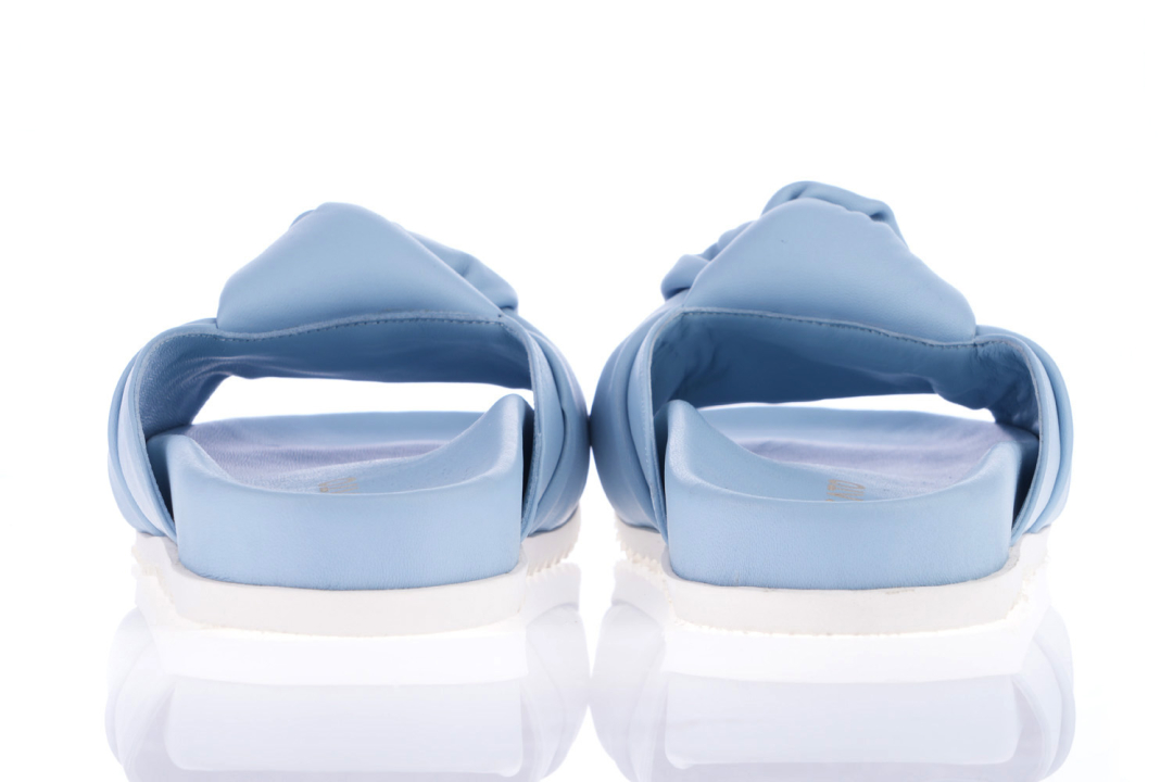 BERVICATO Papuče B5176/23 LIGHT BLUE — foto 3