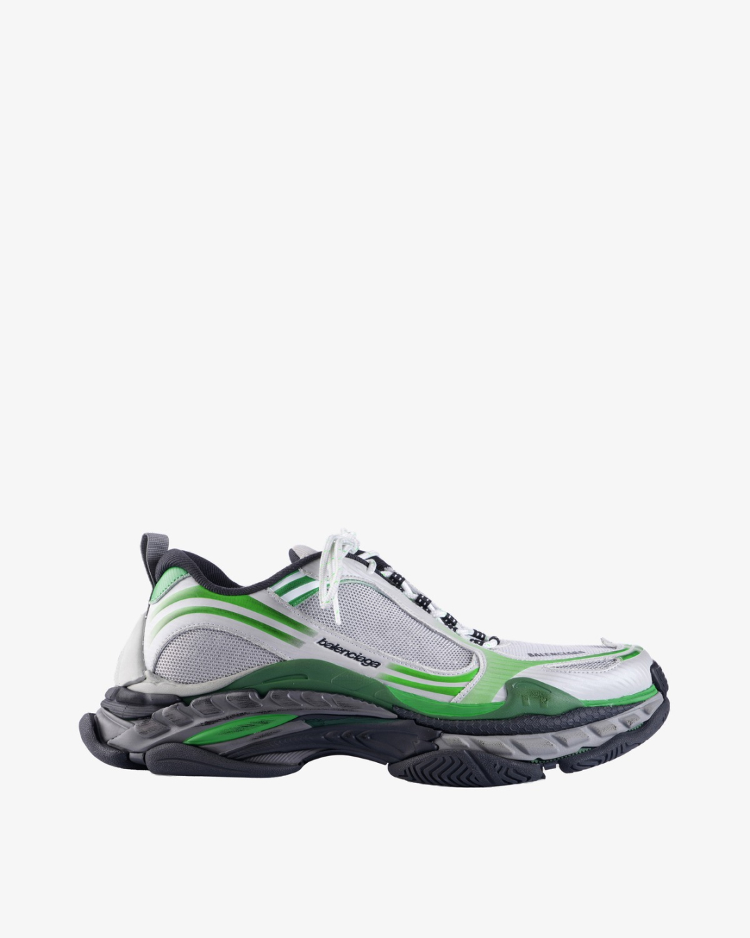 BALENCIAGA Patike 865849WTRS1133 GREY MIX/GREEN MIX/PL26 — glavna fotografija