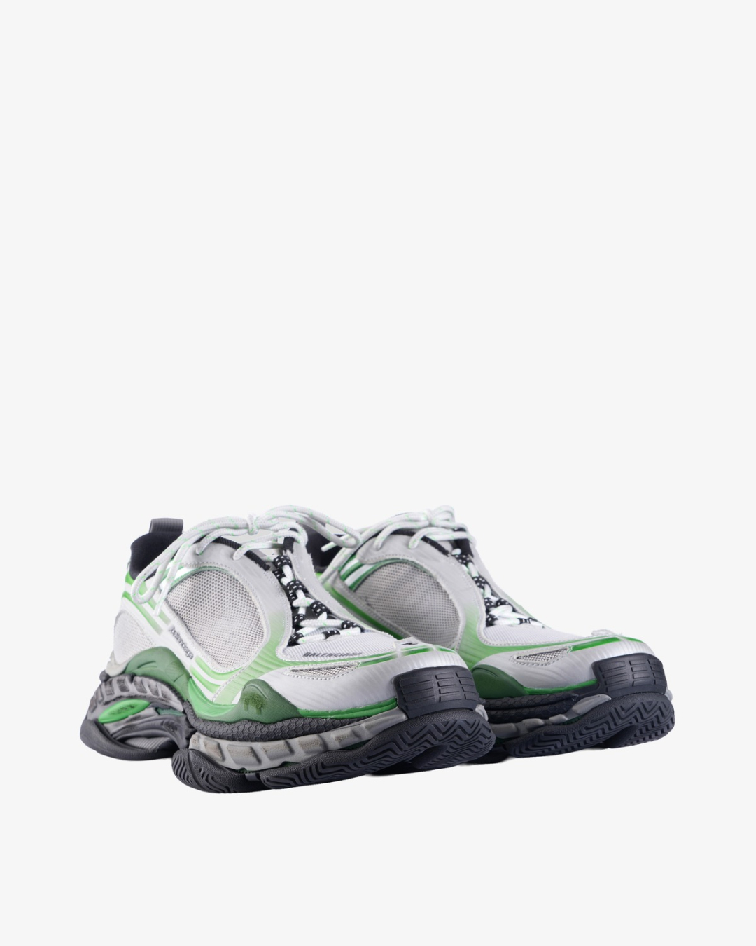 BALENCIAGA Patike 865849WTRS1133 GREY MIX/GREEN MIX/PL26 — foto 2
