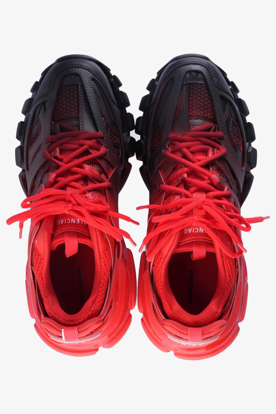 BALENCIAGA Patike 542023WTRGD6010 TRACK GRADIENT RED/BLACK/PL26 — foto 4