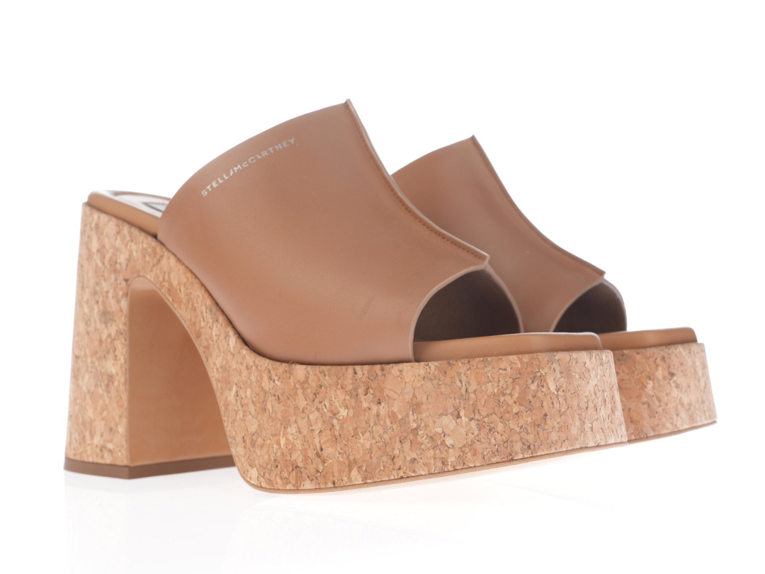STELLA MCCARTNEY Papuče 810359/PL24  BRANDY — foto 2