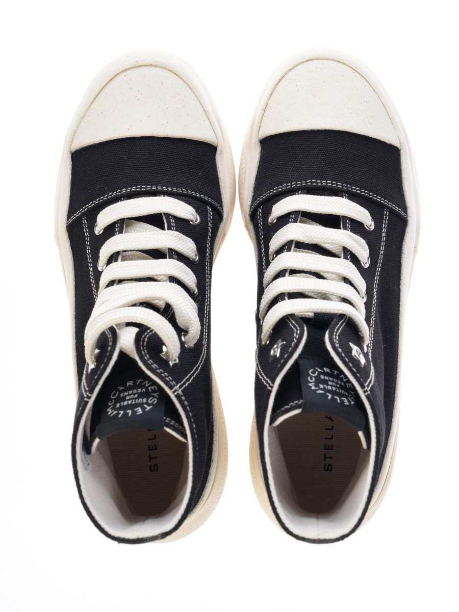STELLA MCCARTNEY Patike 810346/PL24 BLACK/WHITE — foto 4