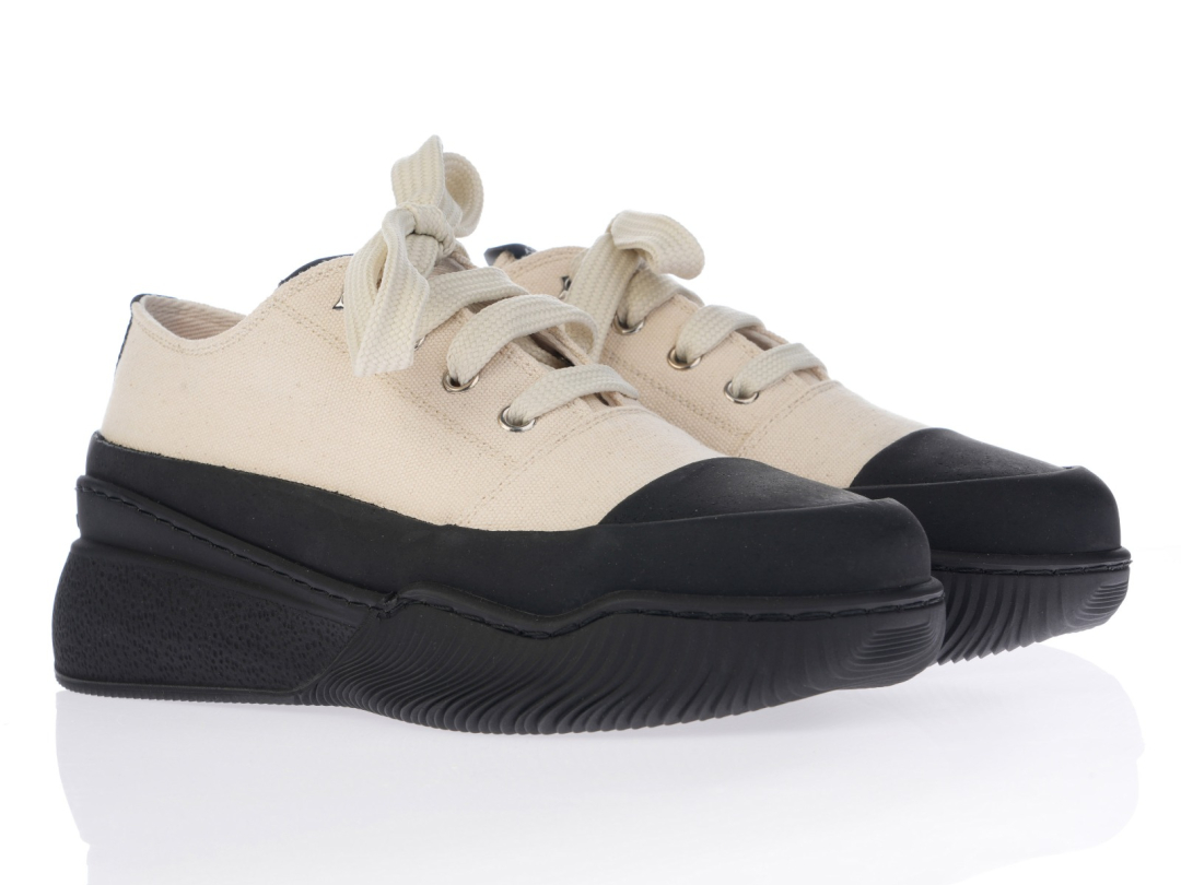 STELLA MCCARTNEY Patike 810345 IVORY/BLACK/ PL24 — foto 2