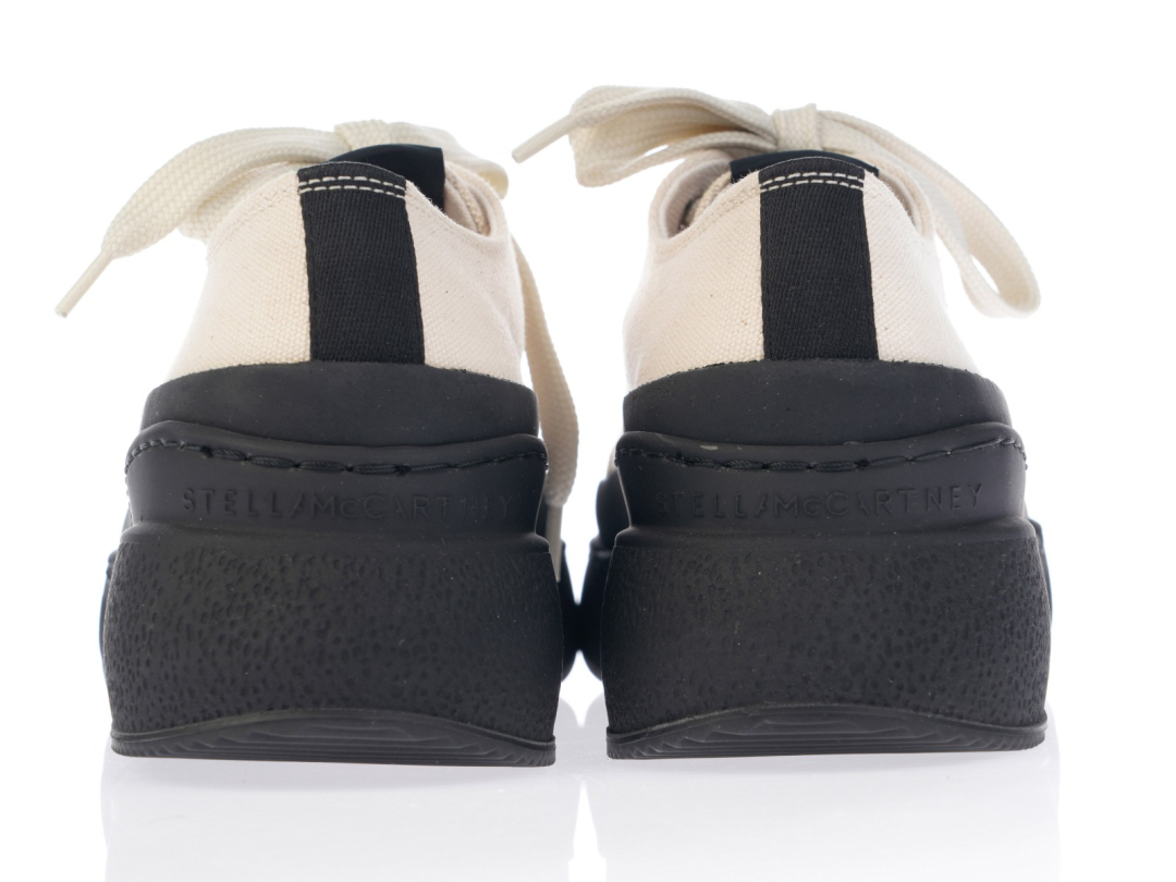 STELLA MCCARTNEY Patike 810345 IVORY/BLACK/ PL24 — foto 3