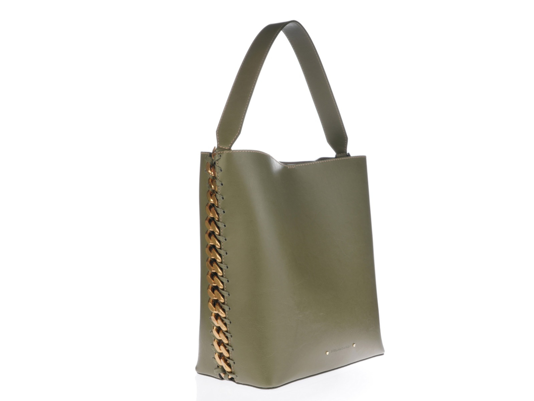 STELLA MCCARTNEY Torba 7B0011/PL24  MILITARY GREEN — foto 3