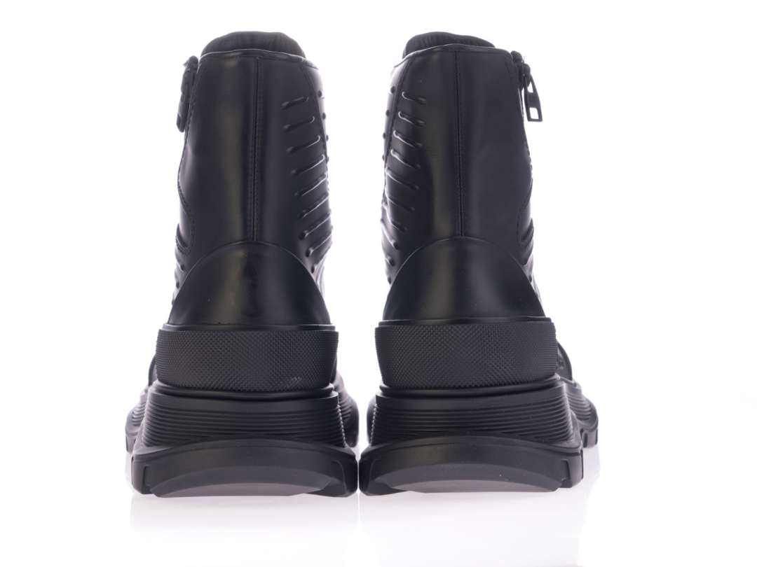 ALEXANDER MCQUEEN Čizme 757712/JZ23 BLACK — foto 3