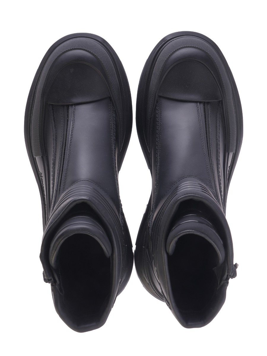 ALEXANDER MCQUEEN Čizme 757712/JZ23 BLACK — foto 4