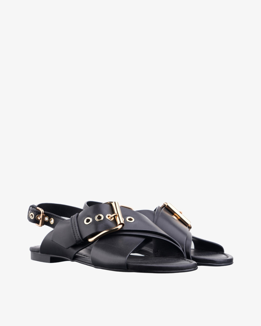 AGL Sandale D656091PHSOFTY0000/PL26 SOFTY SUMMER CRIS-CROS NERO — foto 4