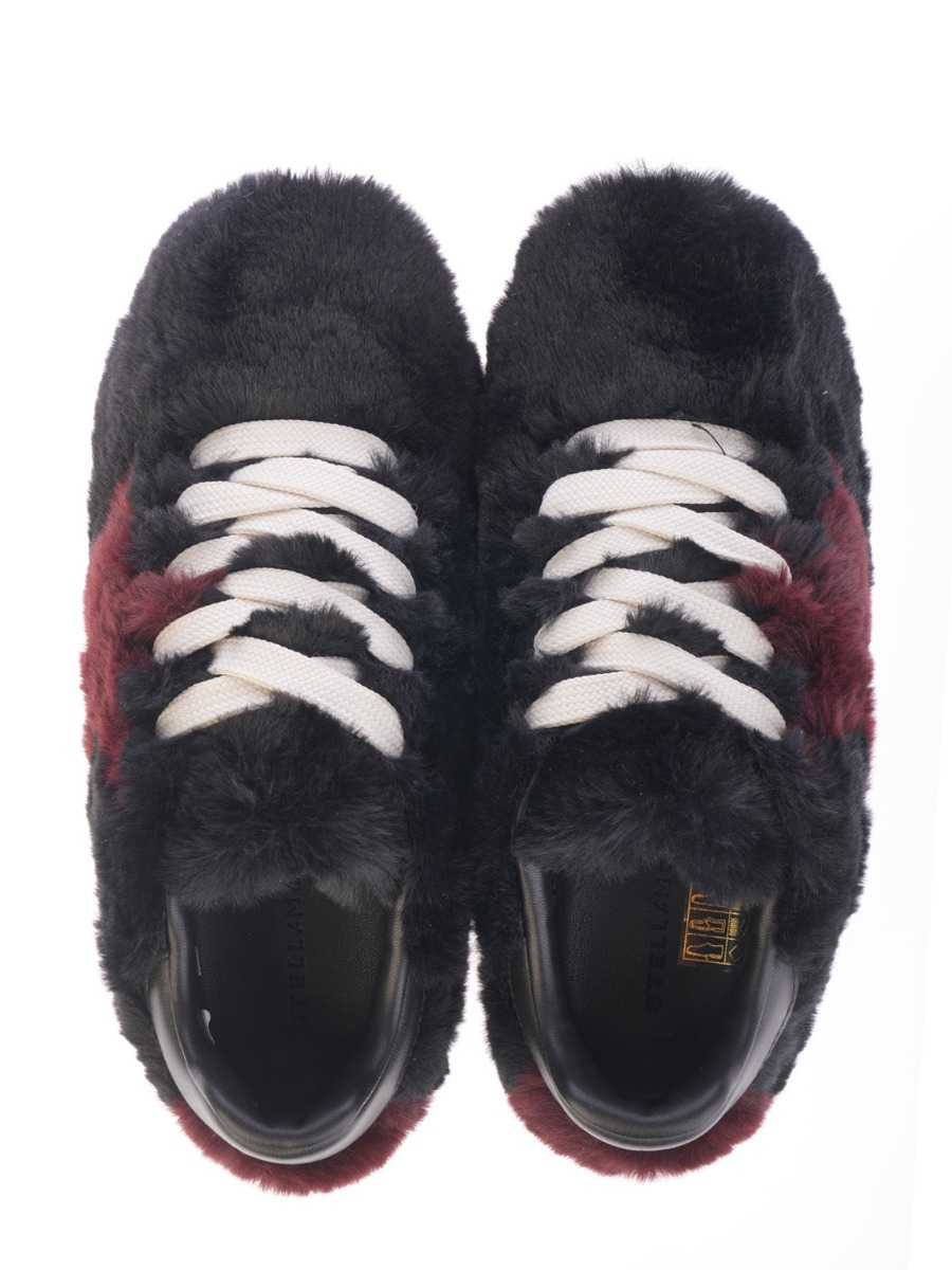 STELLA MCCARTNEY Patike 810284/JZ23 BLACK-WINE — foto 4