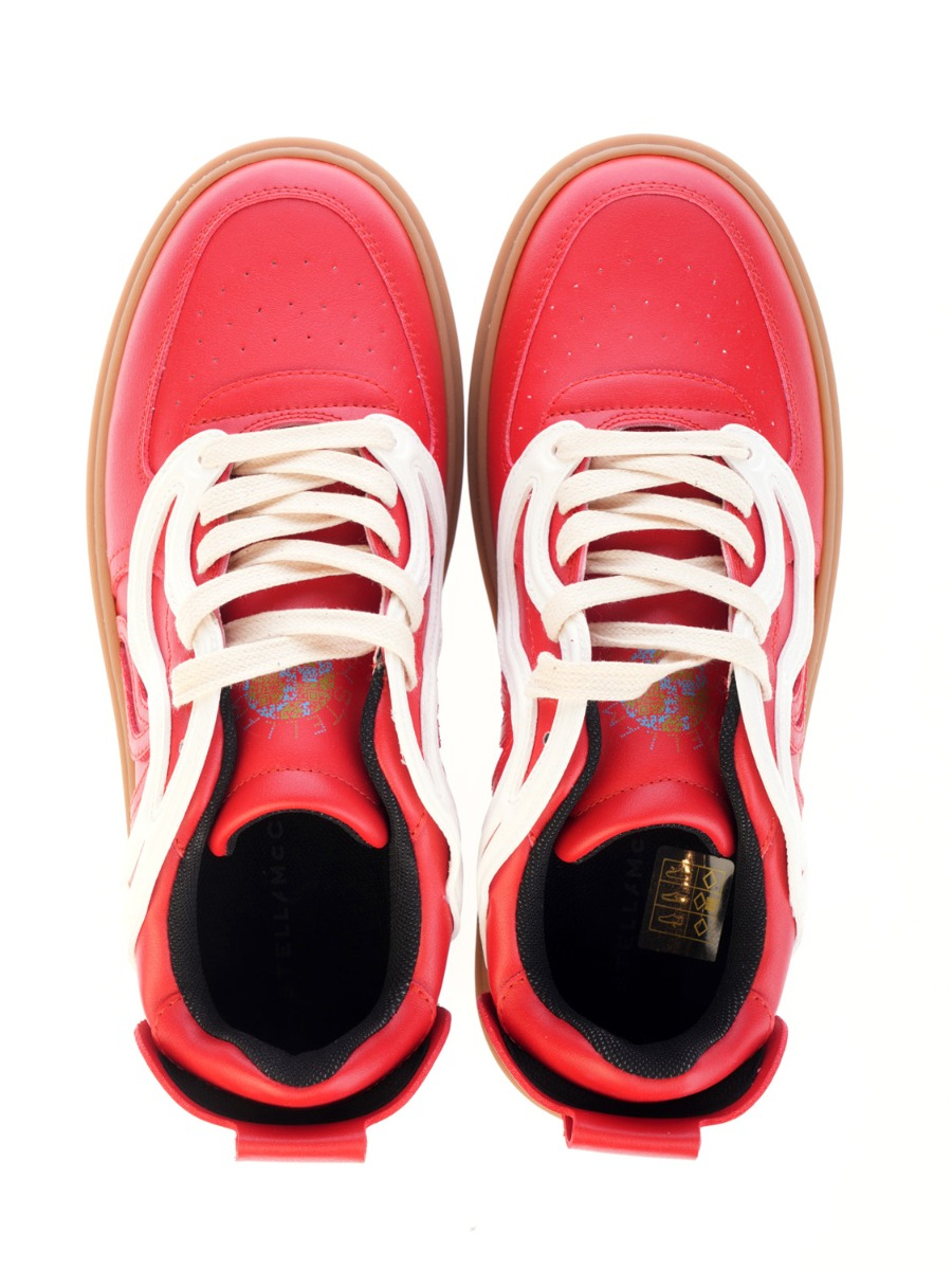 STELLA MCCARTNEY Patike 810178/JZ23 RED WHITE — foto 4