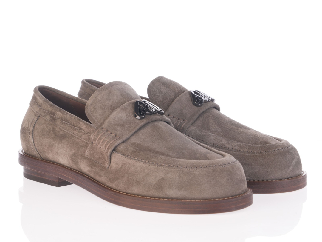 ALEXANDER MCQUEEN Cipele 777805/PL24 GREY/ESPR./GUNMETAL — foto 2