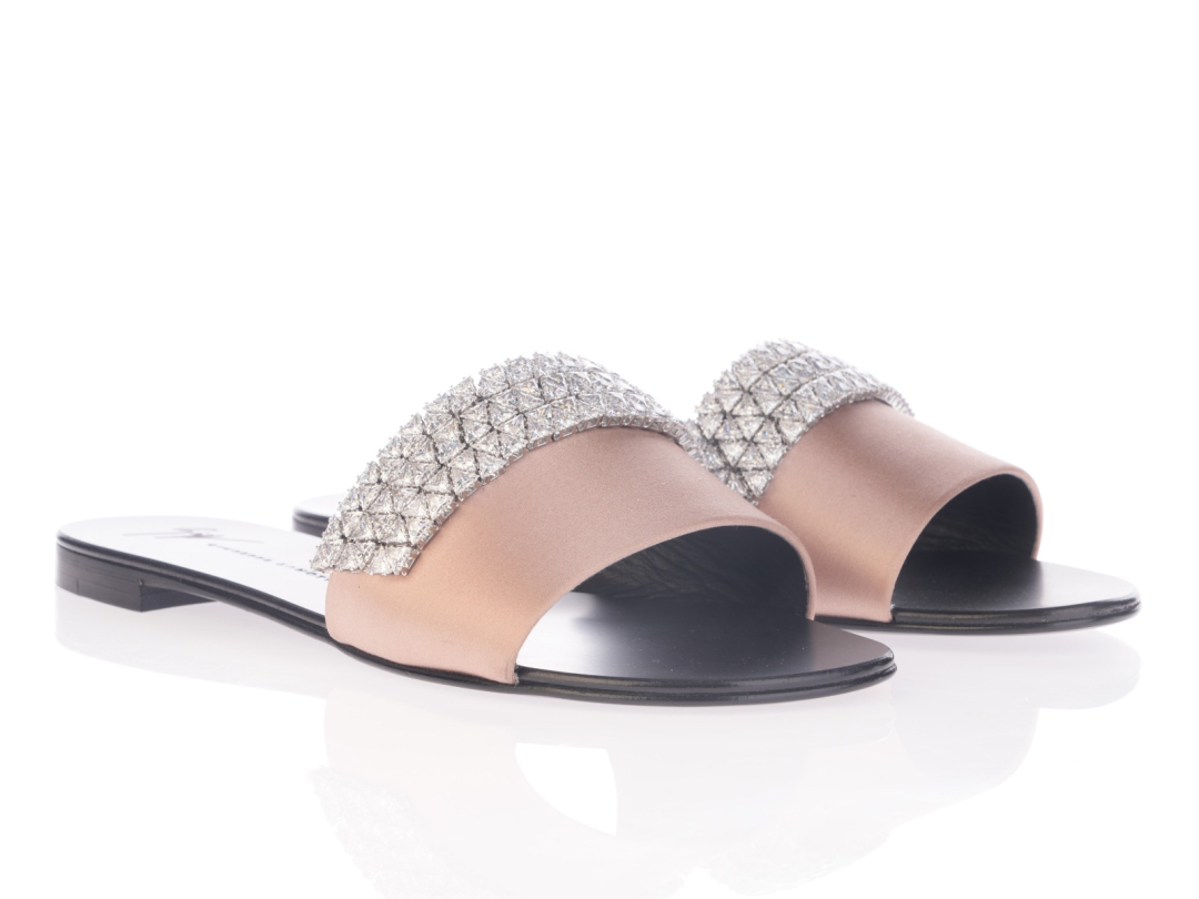 GIUSEPPE ZANOTTI Papuče E400031-004/PL24  ANTICO — foto 2