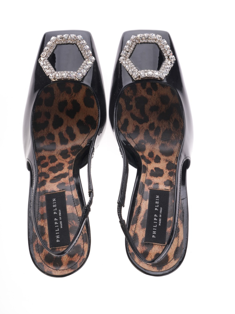 PHILIPP PLEIN Sandale WSD0468/JZ23 black — foto 4