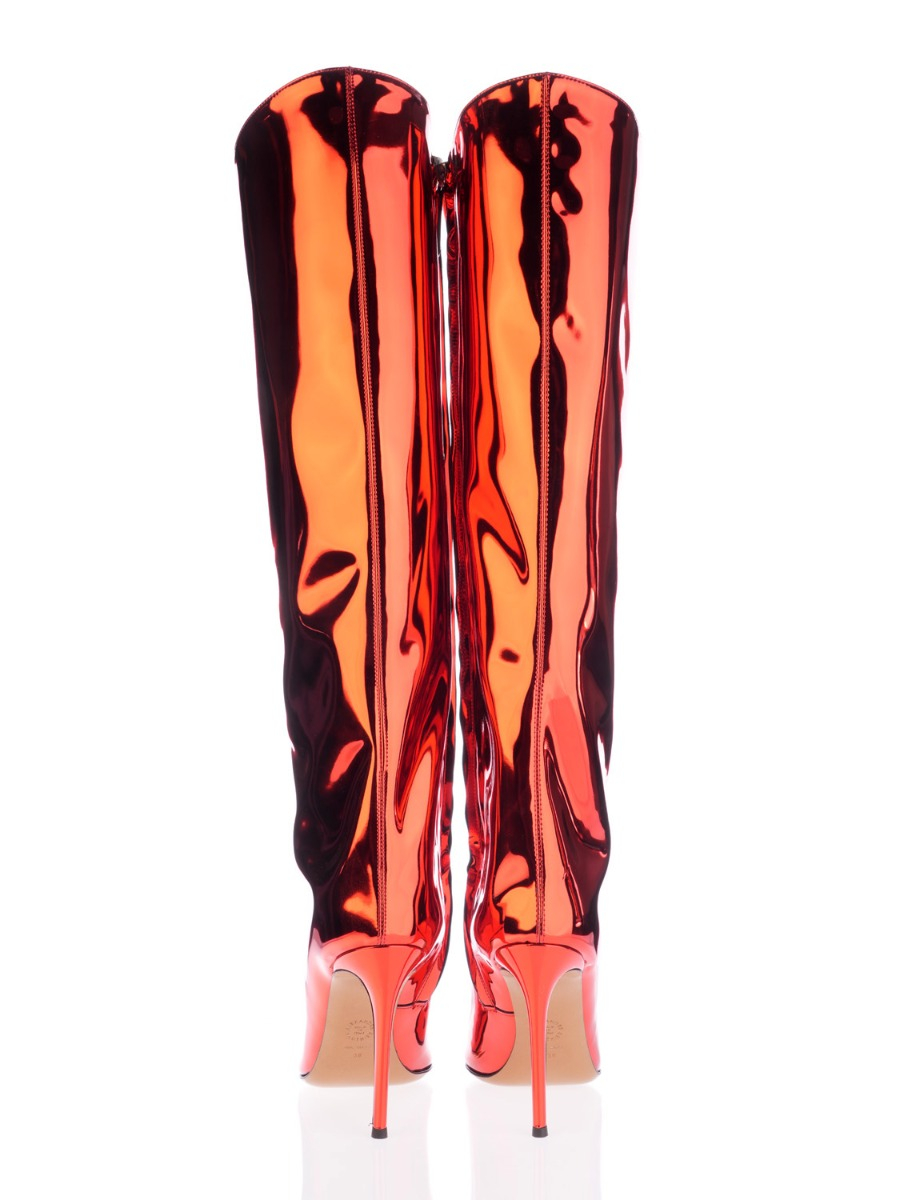 ALEXANDRE VAUTHIER Čizme AVI1800-057/JZ23 TOMATO — foto 3