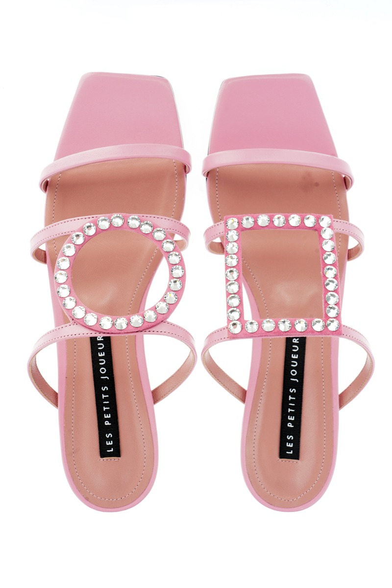LES PETITS JOUEURS Papuče HOYA PINK/22 — foto 4