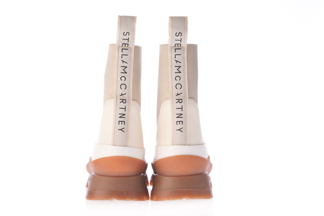STELLA MCCARTNEY Čizme 800397/jz23  IVORY — foto 3