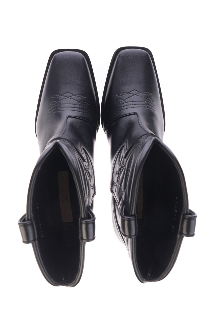 STELLA MCCARTNEY Čizme 810260/jz23  BLACK/STONE — foto 4