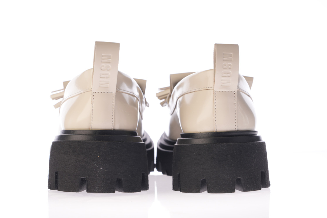MSGM Cipele MDS151/23 OFF WHITE — foto 3