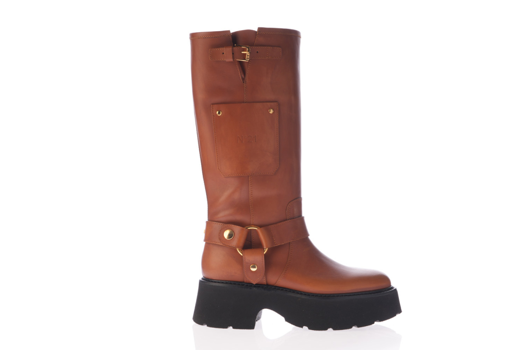 N21 Čizme 23ISP0482/23 brown — glavna fotografija