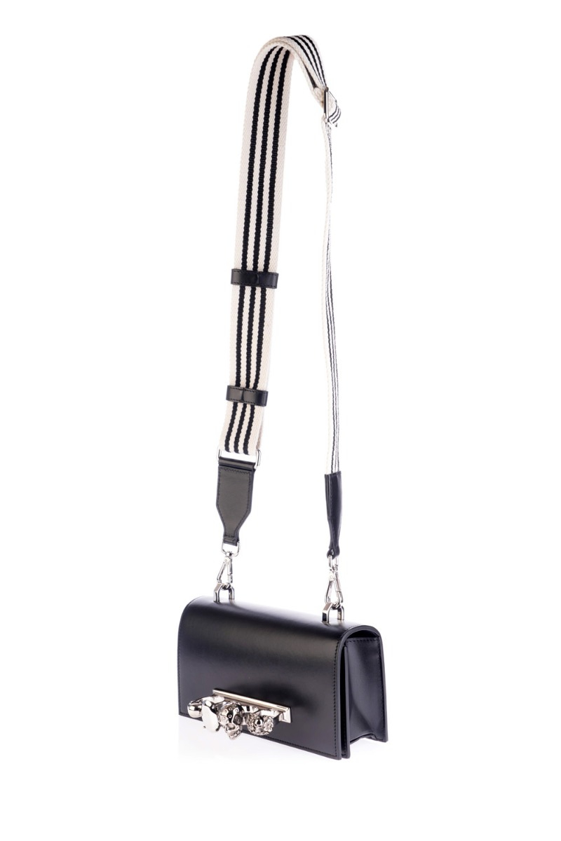 ALEXANDER MCQUEEN Torba 747833/JZ23   BLACK — foto 3