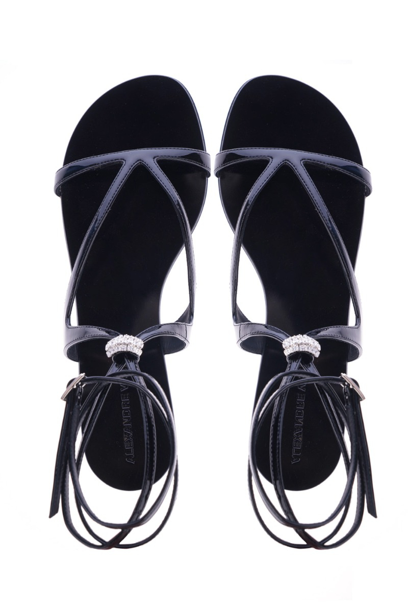 ALEXANDRE VAUTHIER Sandale AVE3016-004/23 NERO — foto 4