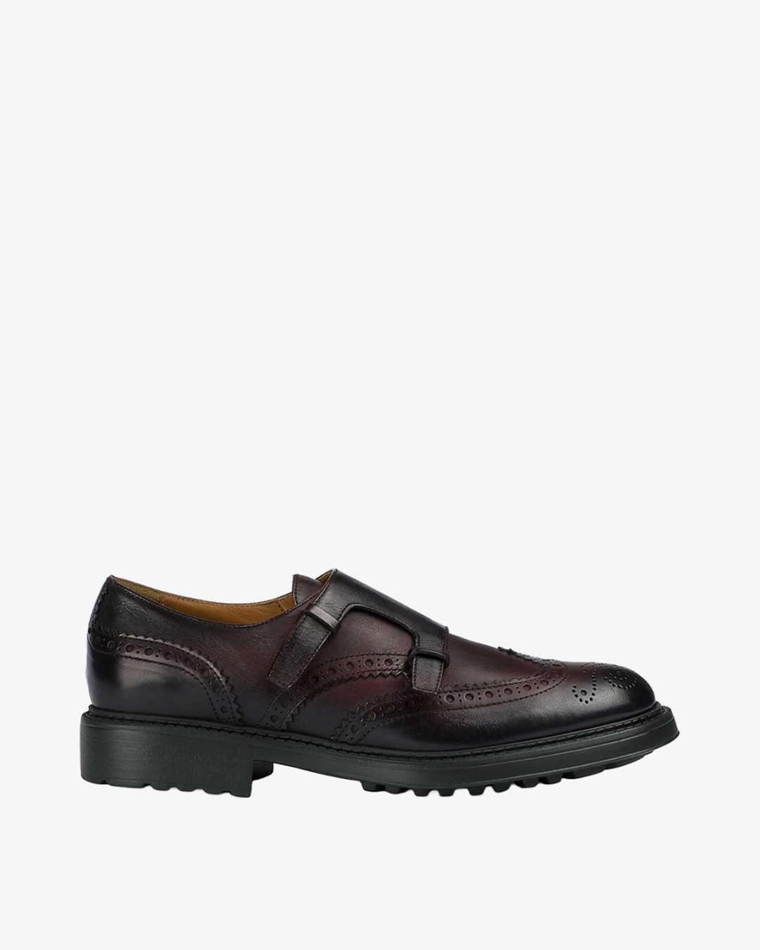 DOUCAL'S Cipele DU3567HENRUF188NL01 SLIP ON (GM) TRIUMPH BURGUNDY+F.DO NERO/JZ26 — glavna fotografija