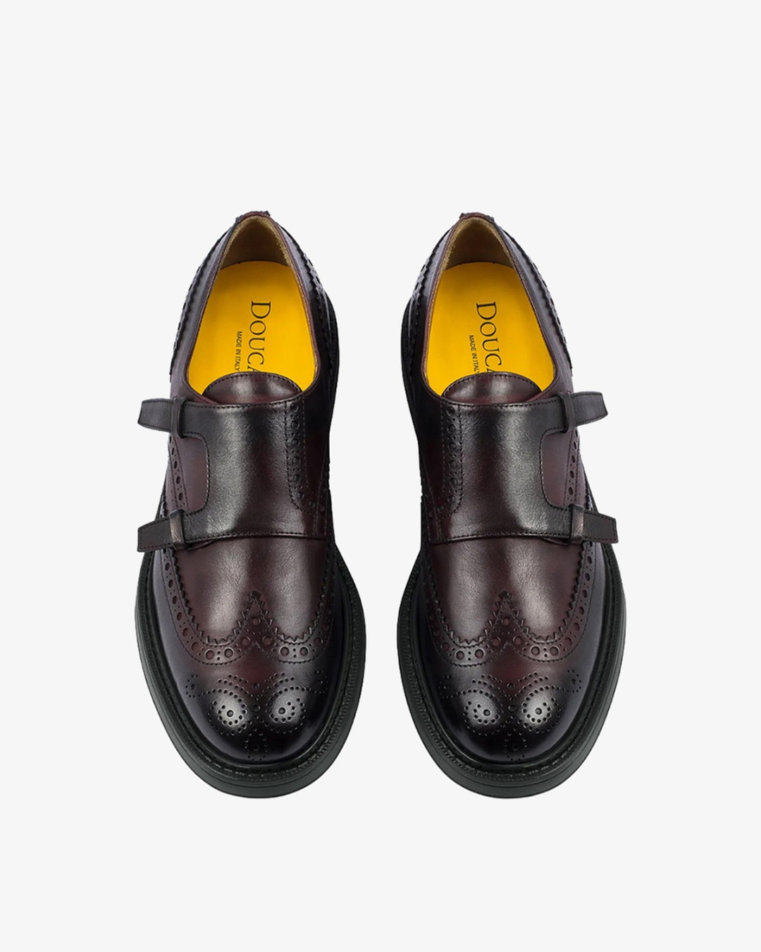 DOUCAL'S Cipele DU3567HENRUF188NL01 SLIP ON (GM) TRIUMPH BURGUNDY+F.DO NERO/JZ26 — foto 2