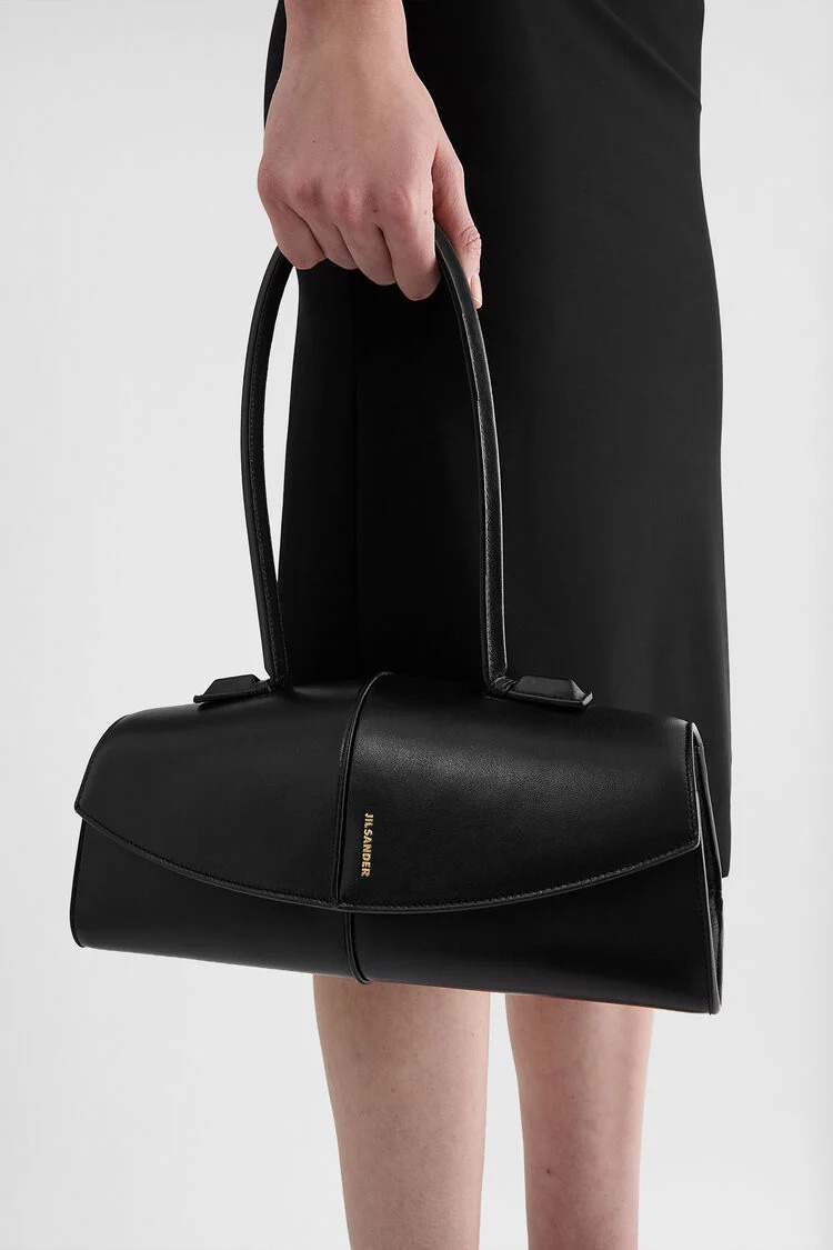 JIL SANDER Torba J08ZH0104 LINEA SHOULDER 001 black/JZ26 — foto 2