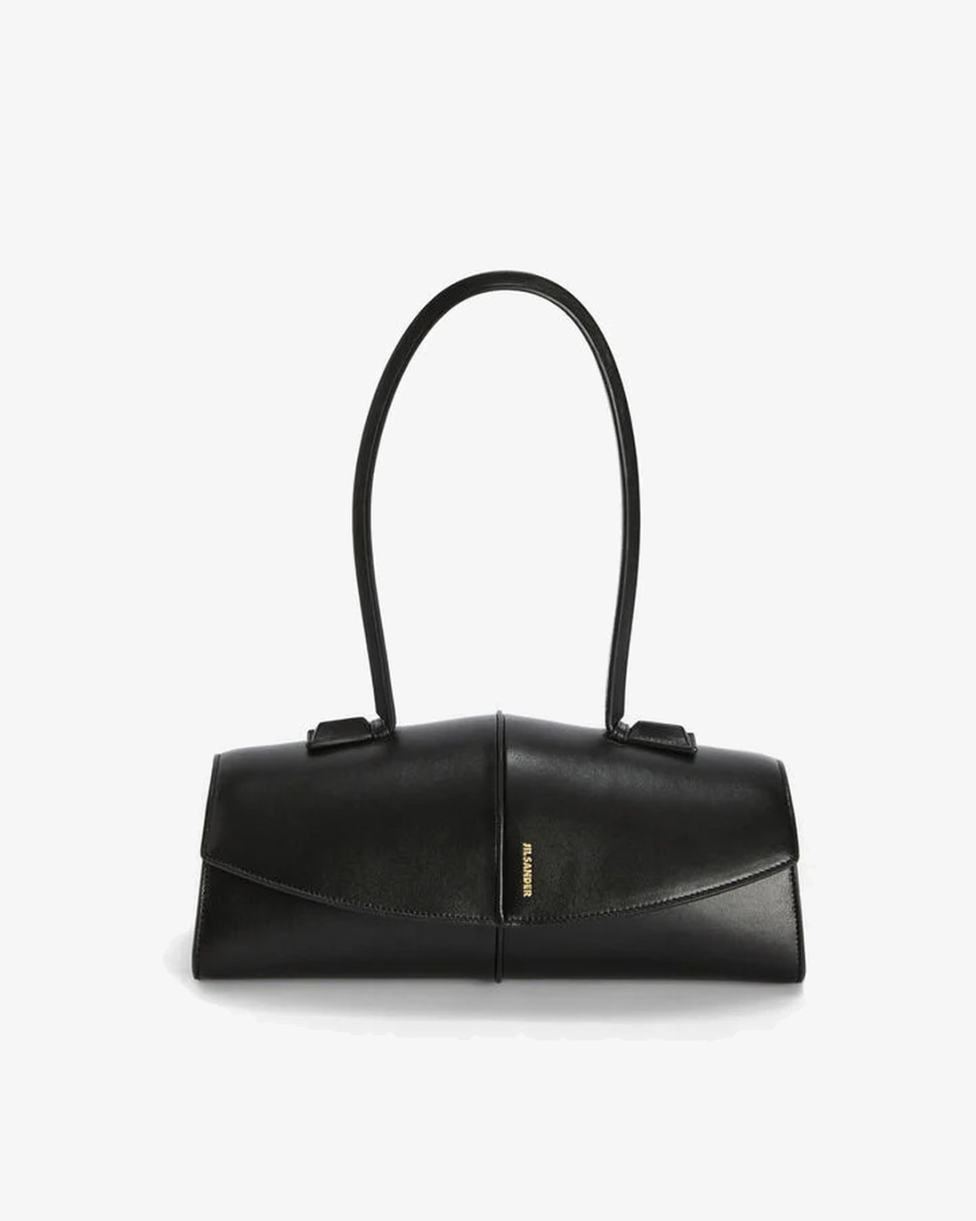 JIL SANDER Torba J08ZH0104 LINEA SHOULDER 001 black/JZ26 — glavna fotografija
