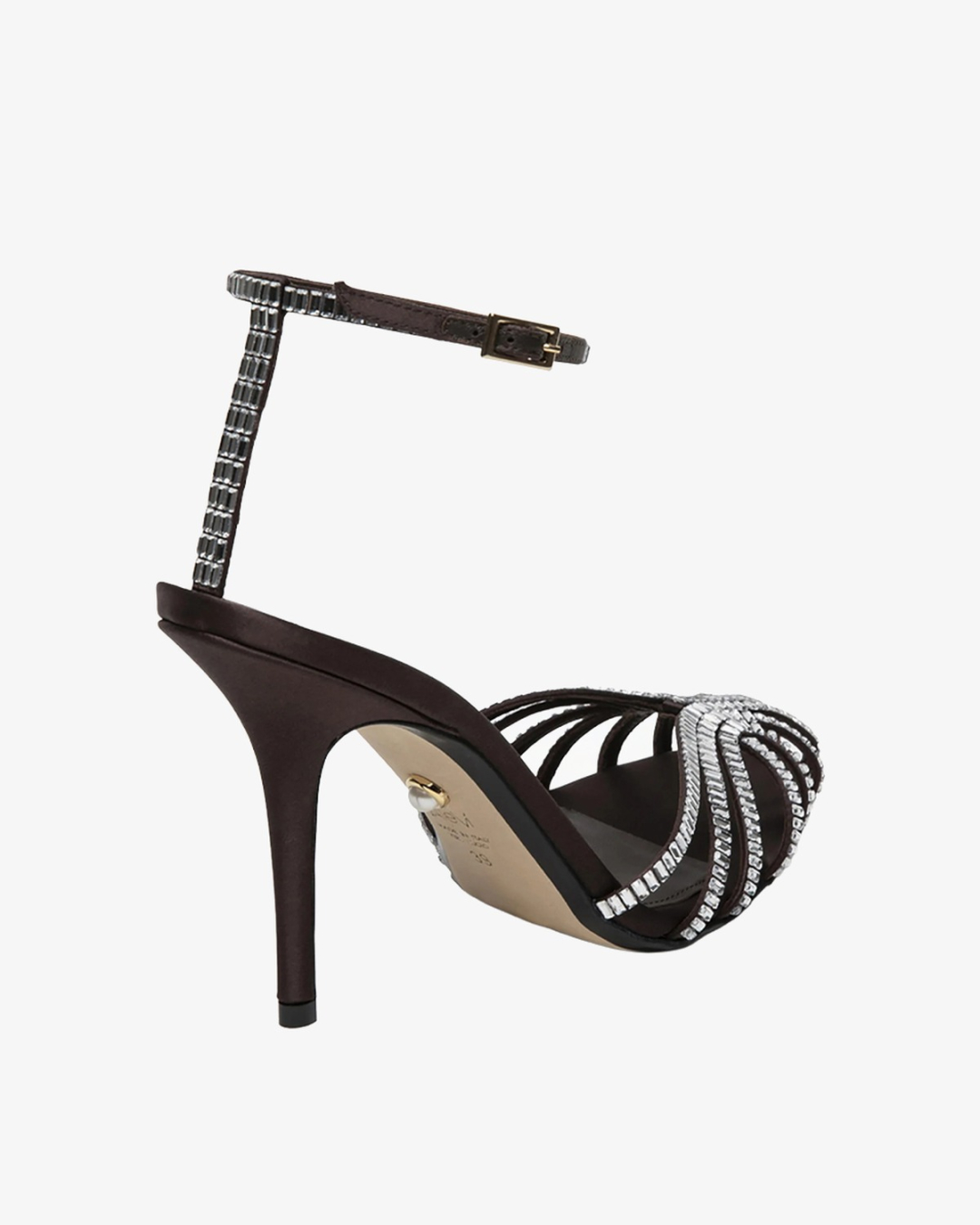 ALEVI Sandale L26SC011.R PENELOPE XTAL 95 DARK BROWN/JZ26 — foto 3