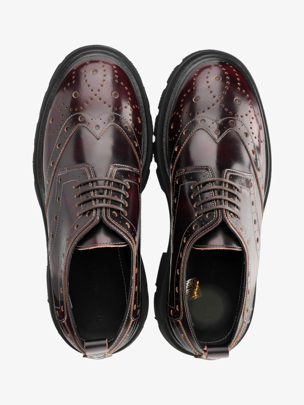 ANTIPODE Cipele CHARLES 806/JZ25 burgundy — foto 4