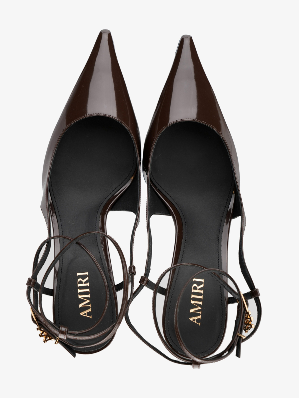 AMIRI Sandale AWFOPP1001/JZ25 Chocolate — foto 4