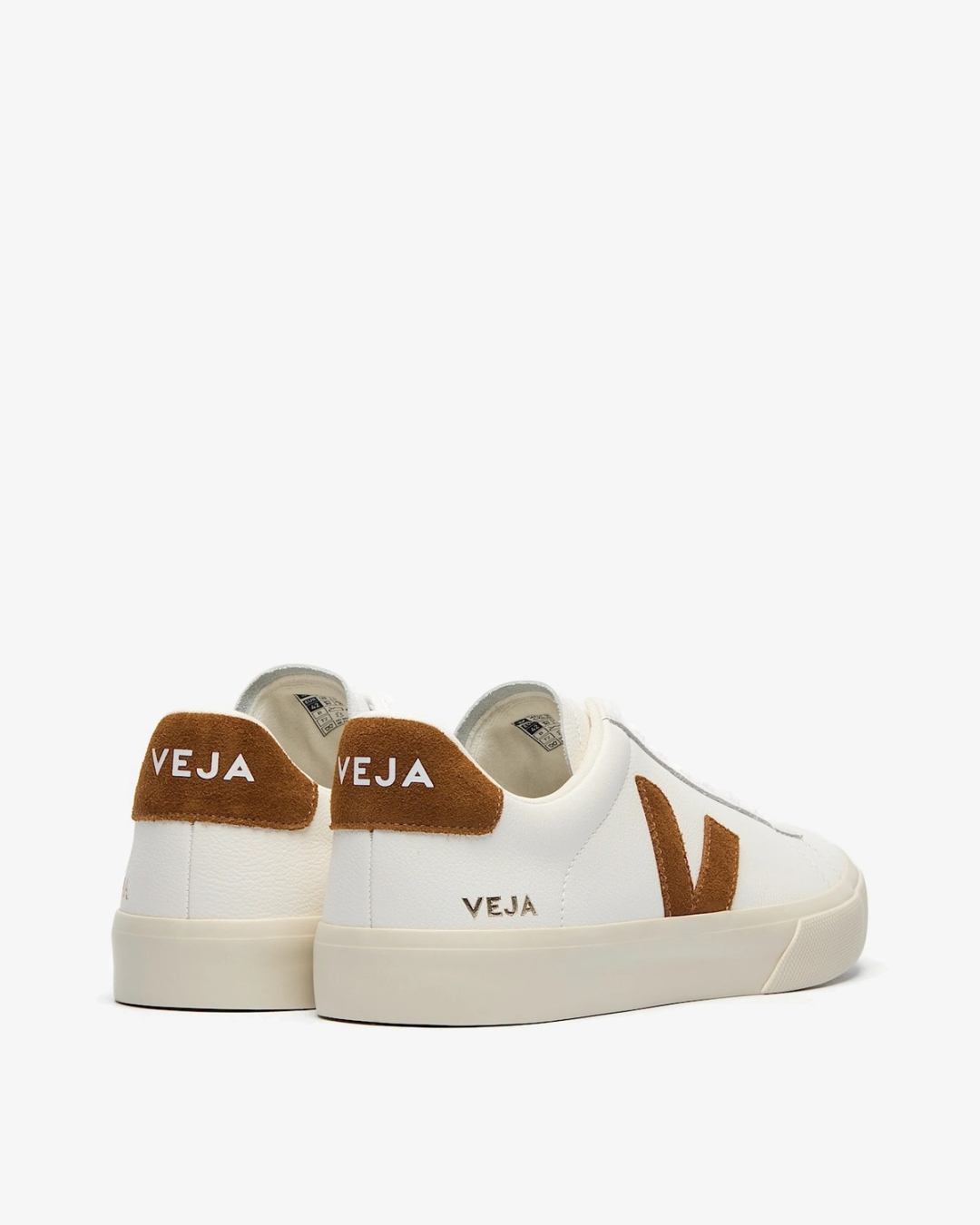 VEJA Patike CP0521058B410 CAMPO LEATHER WHITE_COGNAC/JZ26 — foto 3