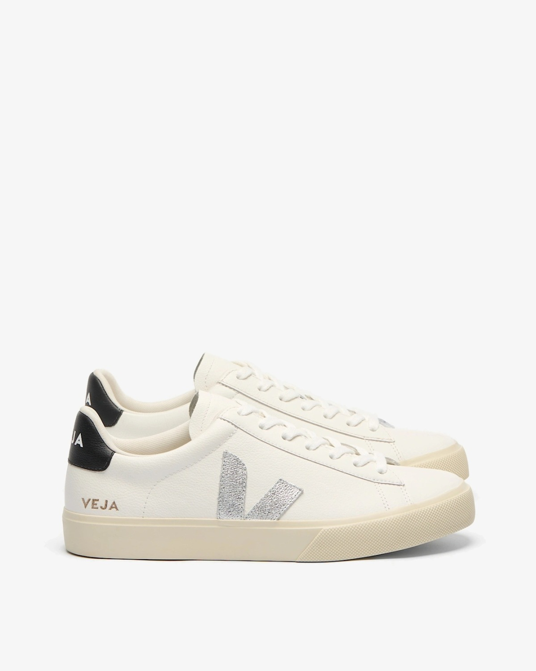 VEJA Patike CP0521753A360 CAMPO LEATHER WHITE_SILVER_BLACK/JZ26 — glavna fotografija