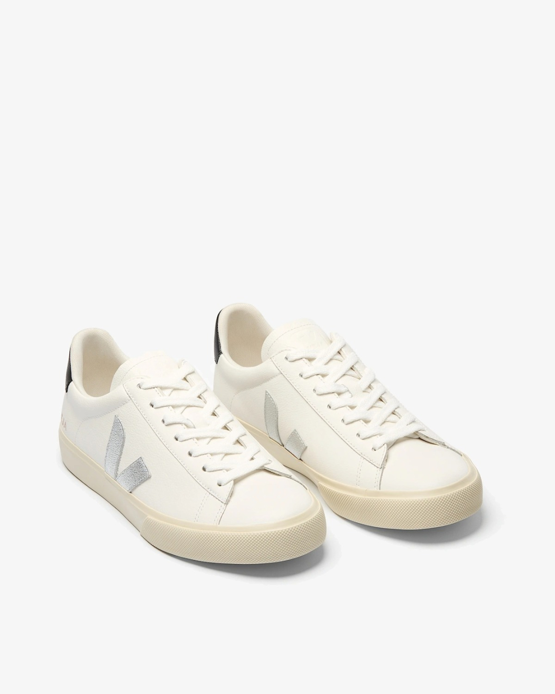 VEJA Patike CP0521753A360 CAMPO LEATHER WHITE_SILVER_BLACK/JZ26 — foto 2