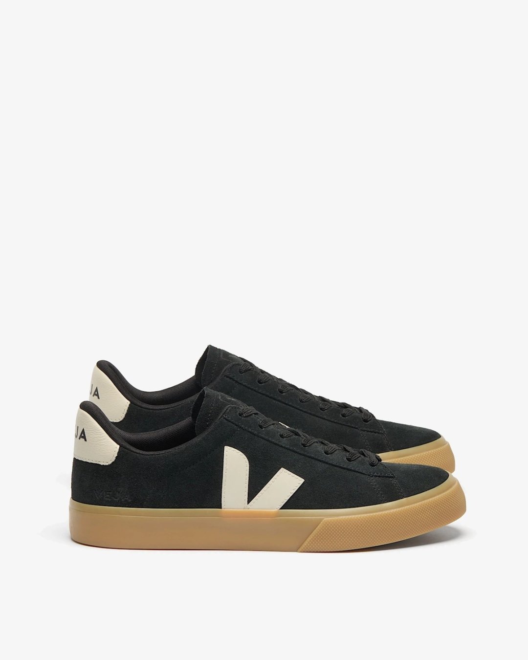 VEJA Patike CP0322311B410 CAMPO SUEDE BLACK_PIERRE_NATURAL/JZ26 — glavna fotografija