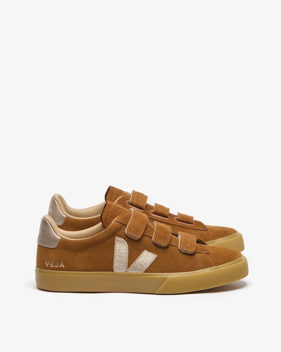 VEJA Patike RC0321814A360 RECIFE LOGO SUEDE COGNAC_BRONZ/JZ2 — glavna fotografija