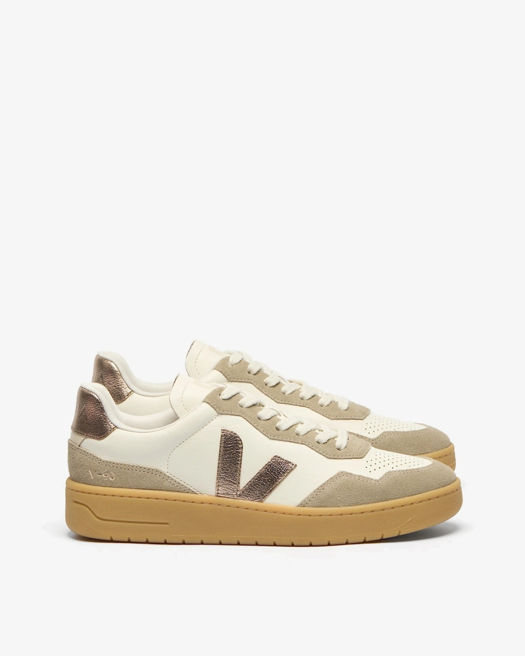 VEJA Patike VD2021724A360 V-90 O.T. LEAT PURE_BRONZE_NATURAL/JZ2 — glavna fotografija