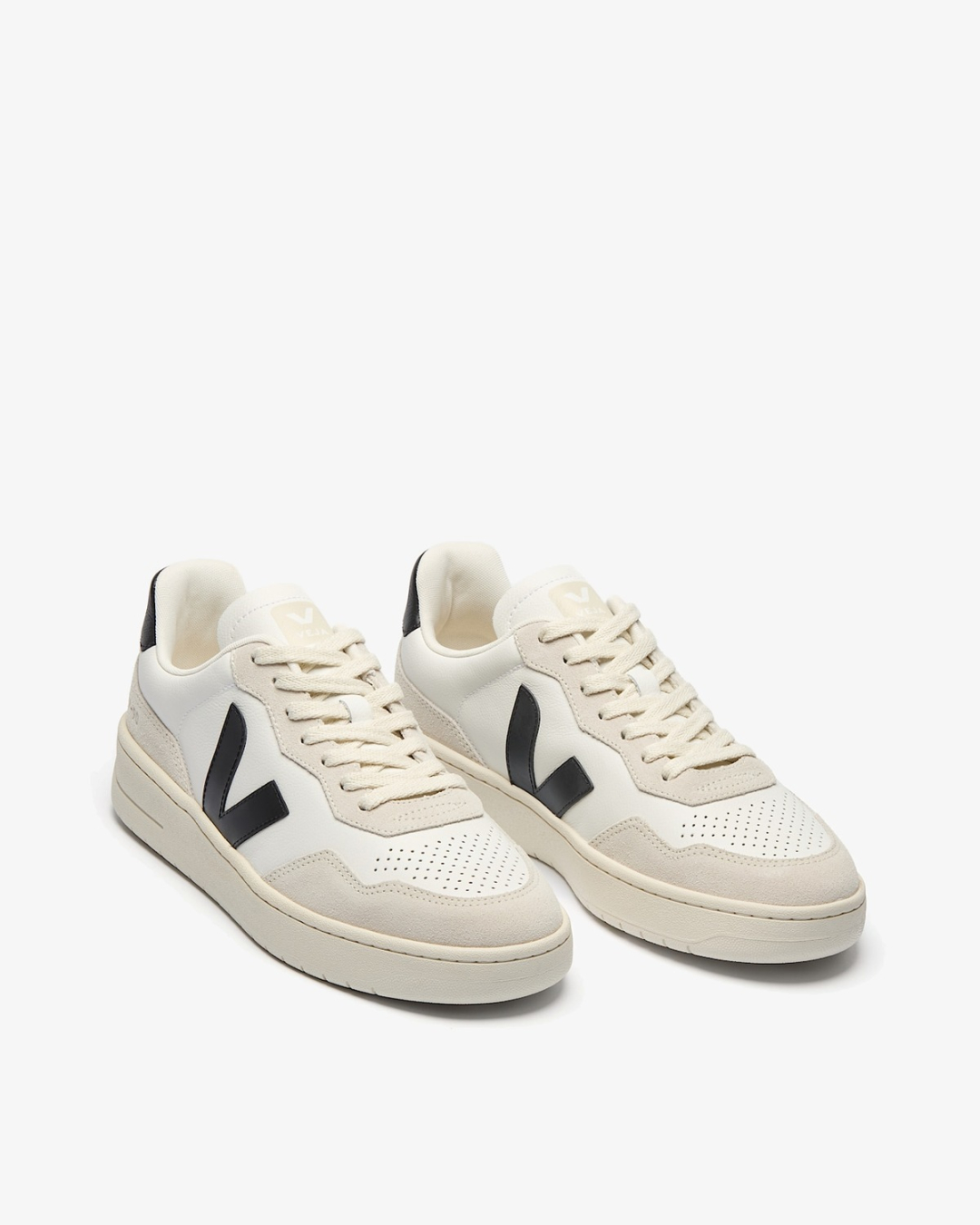 VEJA Patike VD2021061B410 V-90 O.T. LEATHER WHITE_BLACK/JZ26 — foto 2