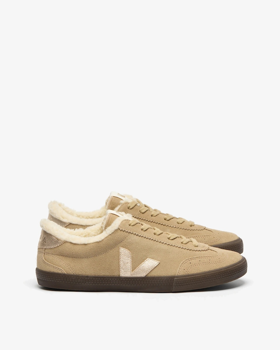 VEJA Patike VU0321860A360 VOLLEY W SUEDE DUNE_PLATINE_EAGLE/JZ2 — glavna fotografija